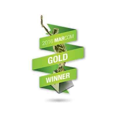 Award Logo Marcom Gold