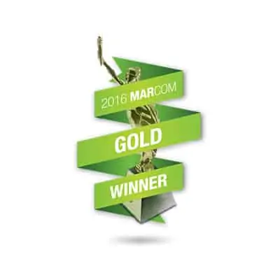 Award Logo Marcom Gold