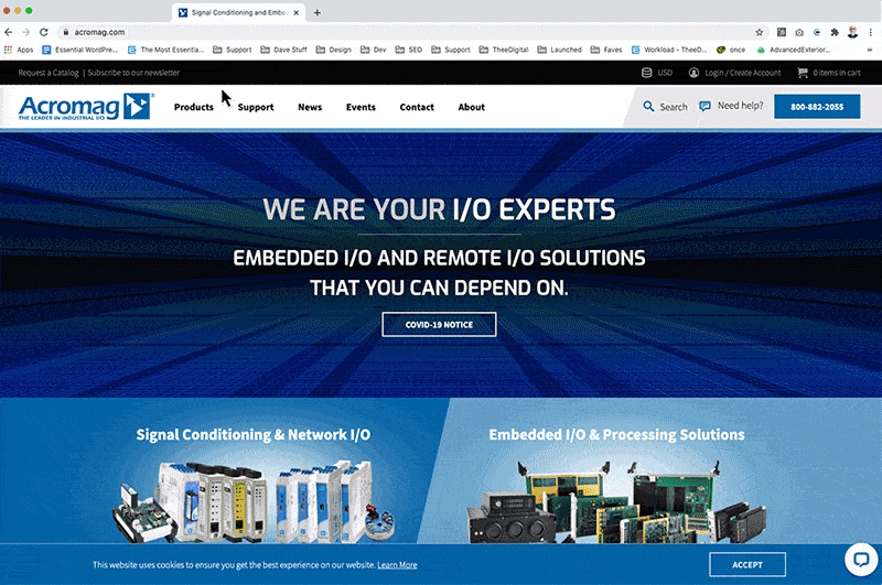 Easy to Use WooCommerce Website