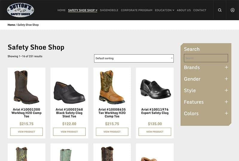 Ecommerce SEO for a Retail Shoe Business
