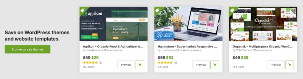 WooCommerce Has a Huge Forest of Themes