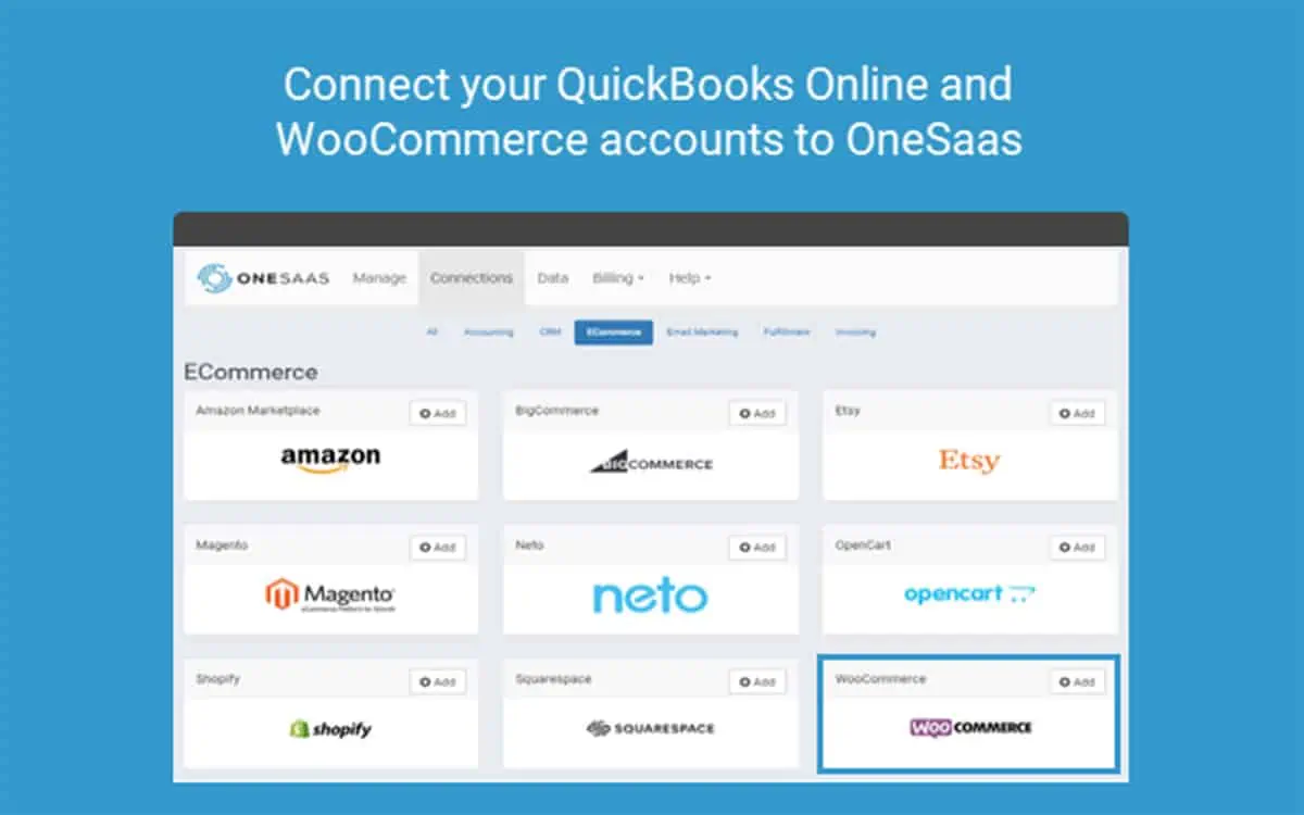 TheeCommerce QuickBooks Integration OneSaas plugin