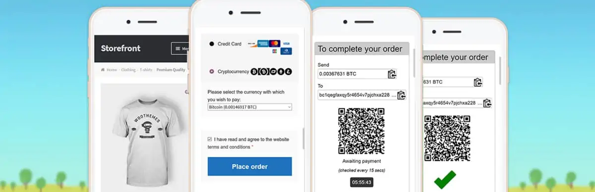 TheeCommerce Bitcoin Payment Gateway MyCryptoCheckout