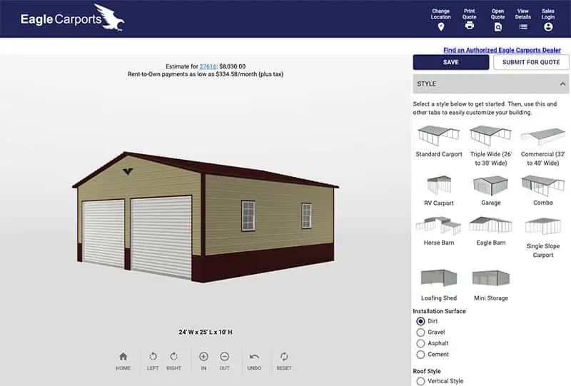 Mobile Friendly Web Design for a Metal Building Manufacturer