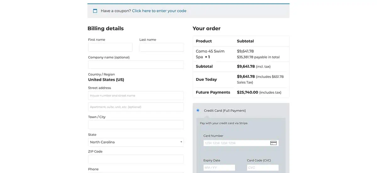 WooCommerce Shortcodes Checkout